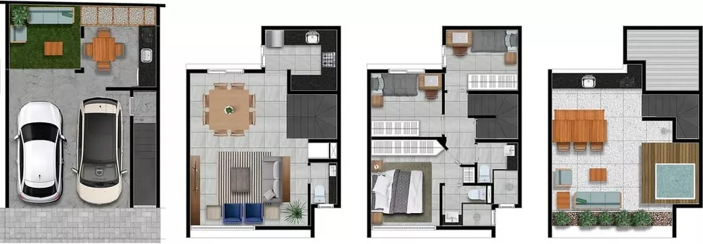 Casa de Condomínio, 3 quartos - Foto 8