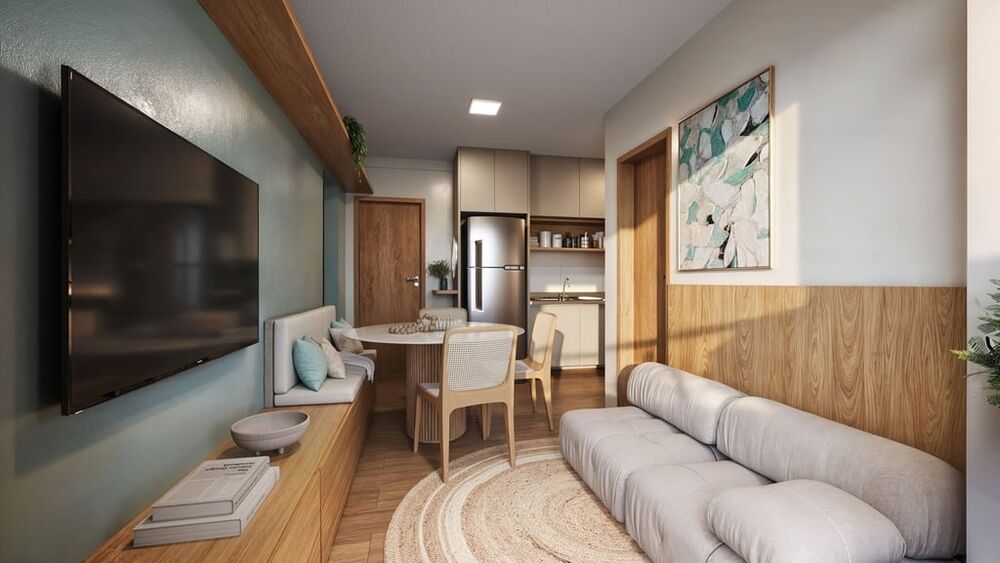 Apartamento, 2 quartos, 34 m² - Foto 2