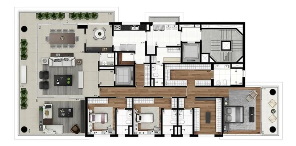 Apartamento, 4 quartos, 294 m² - Foto 14