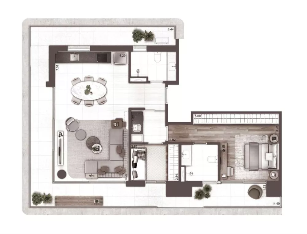 Kitnet-Studio, 32 m² - Foto 16
