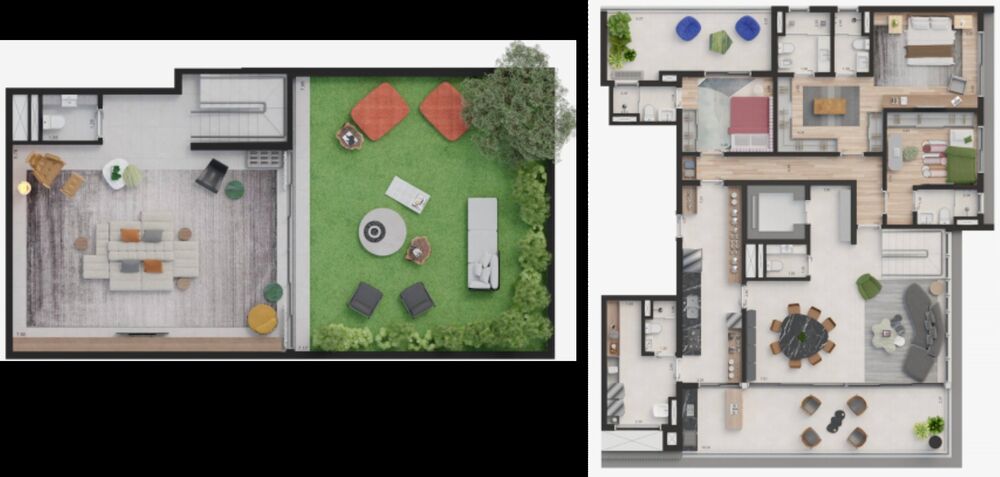 Cobertura, 3 quartos, 370 m² - Foto 1