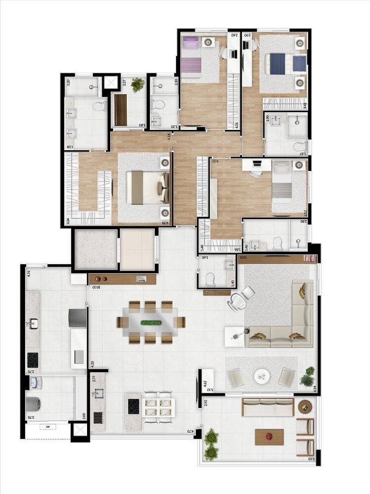 Apartamento, 3 quartos, 86 m² - Foto 6