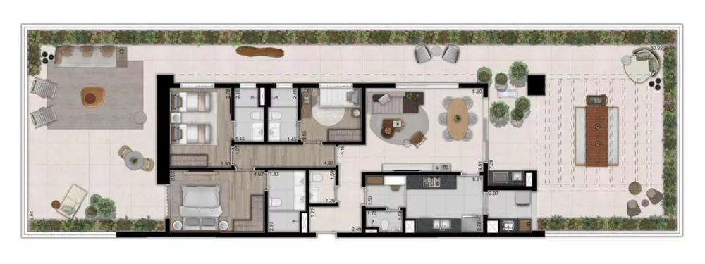 Cobertura, 3 quartos, 250 m² - Foto 15