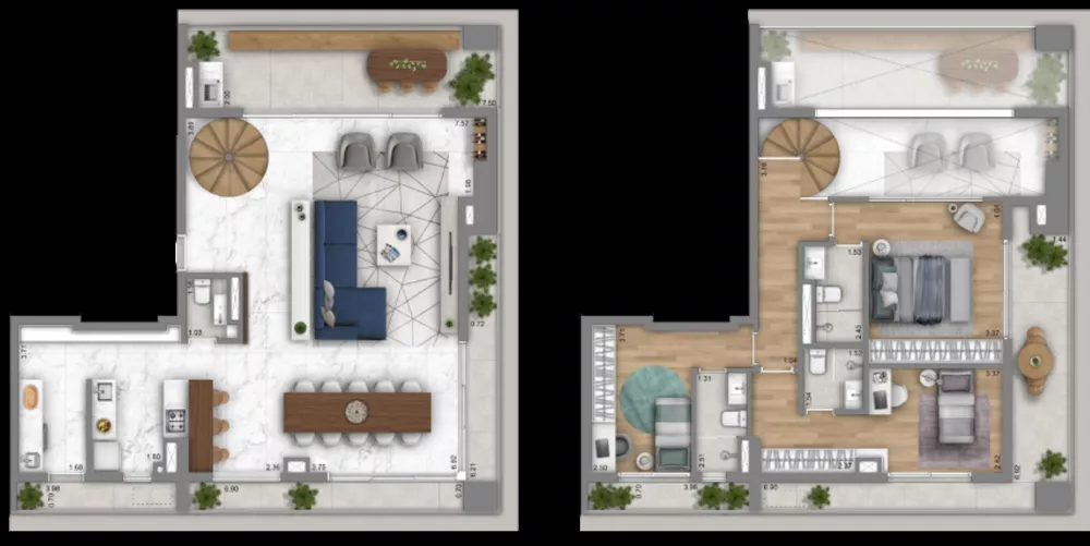 Apartamento, 2 quartos, 75 m² - Foto 1