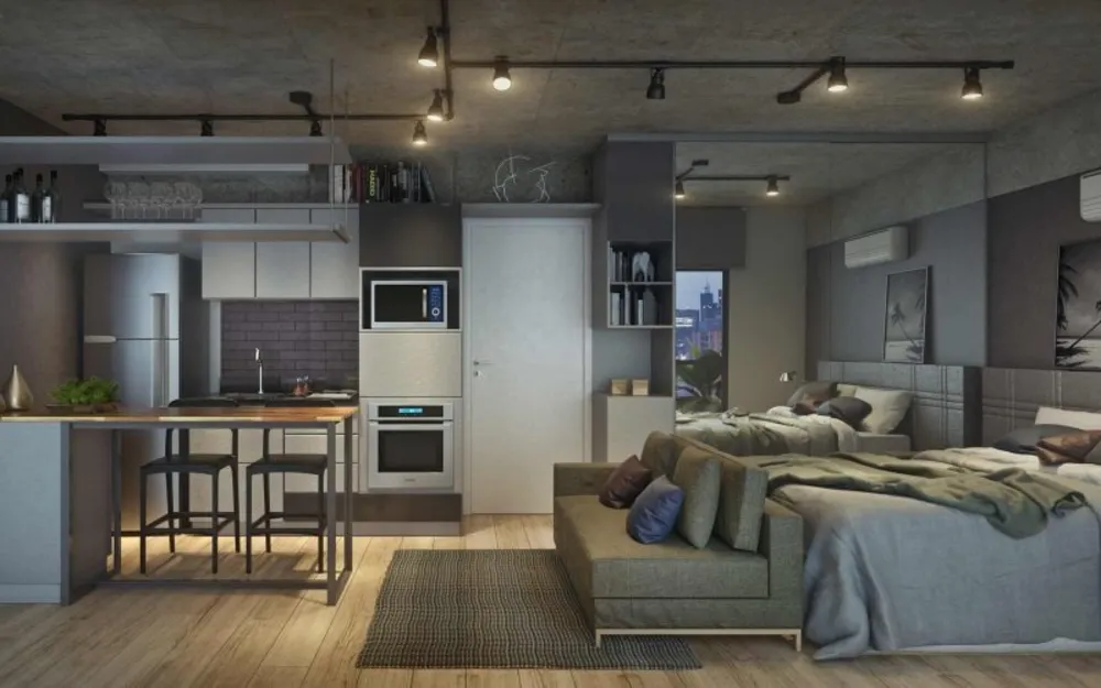 Apartamento, 1 quarto, 30 m² - Foto 3