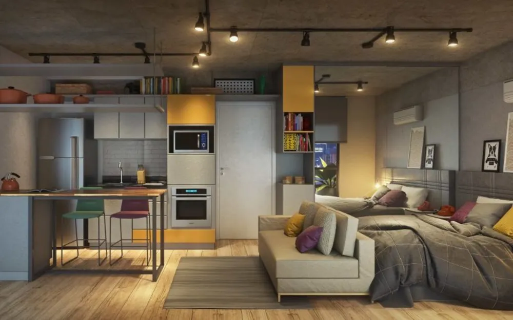Apartamento, 1 quarto, 30 m² - Foto 3