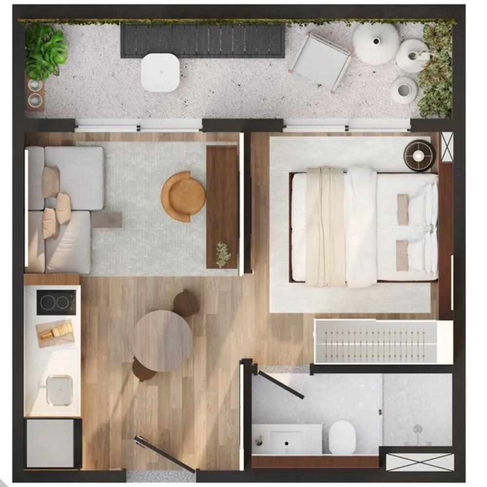 Apartamento, 2 quartos, 41 m² - Foto 4