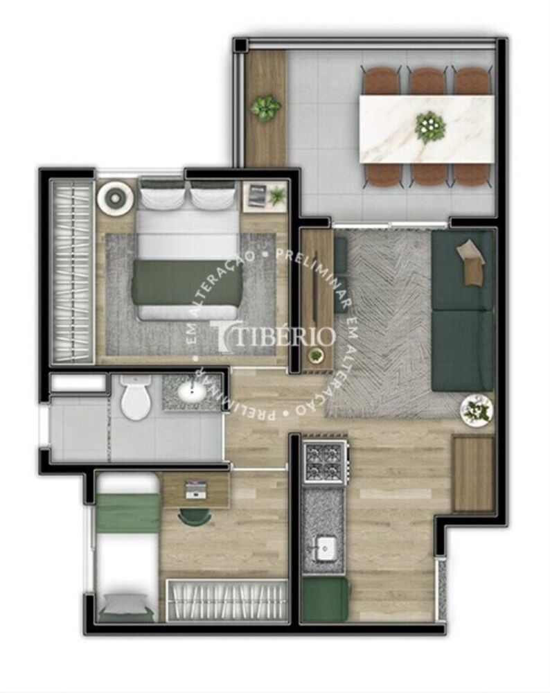 Apartamento, 2 quartos, 39 m² - Foto 20