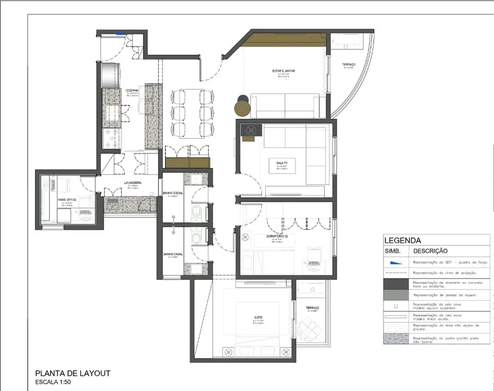 Apartamento, 3 quartos, 96 m² - Foto 2