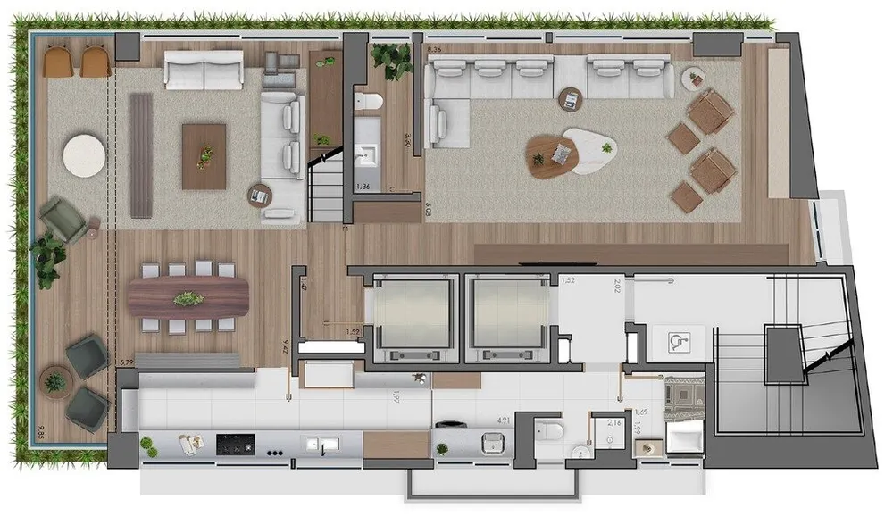 Apartamento, 2 quartos, 162 m² - Foto 22