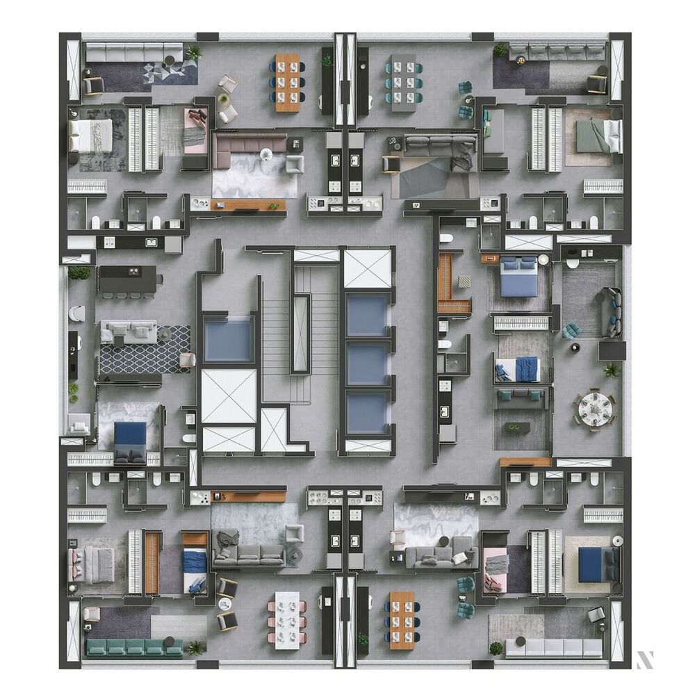 Apartamento, 1 quarto, 39 m² - Foto 9