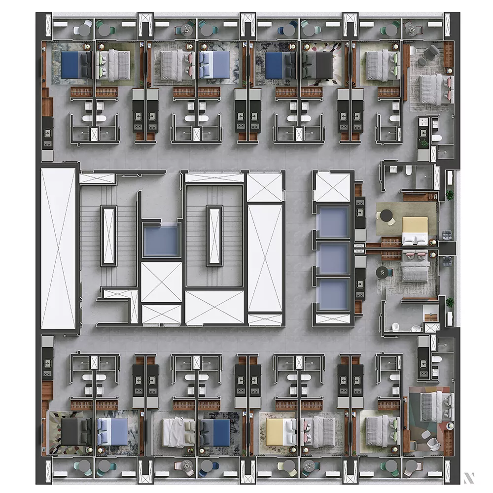 Apartamento, 1 quarto, 39 m² - Foto 4