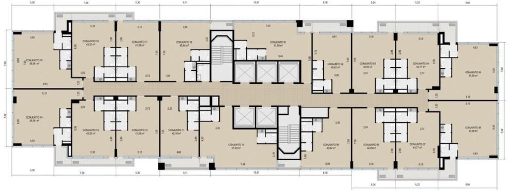 Sala-Conjunto, 56 m² - Foto 15