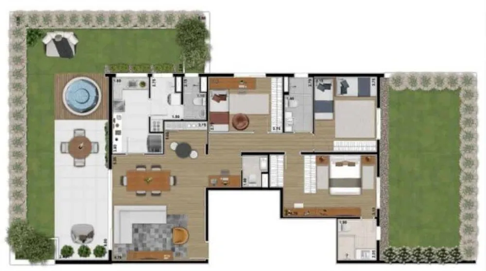 Apartamento, 3 quartos, 132 m² - Foto 11