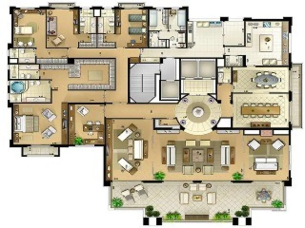 Apartamento, 4 quartos, 607 m² - Foto 4