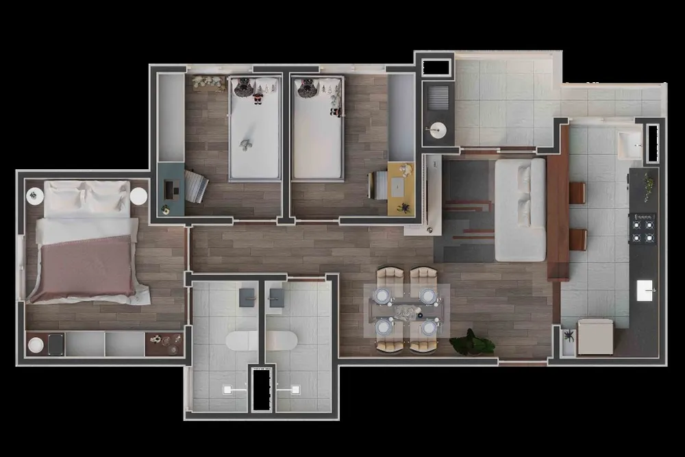 Apartamento, 3 quartos, 62 m² - Foto 15
