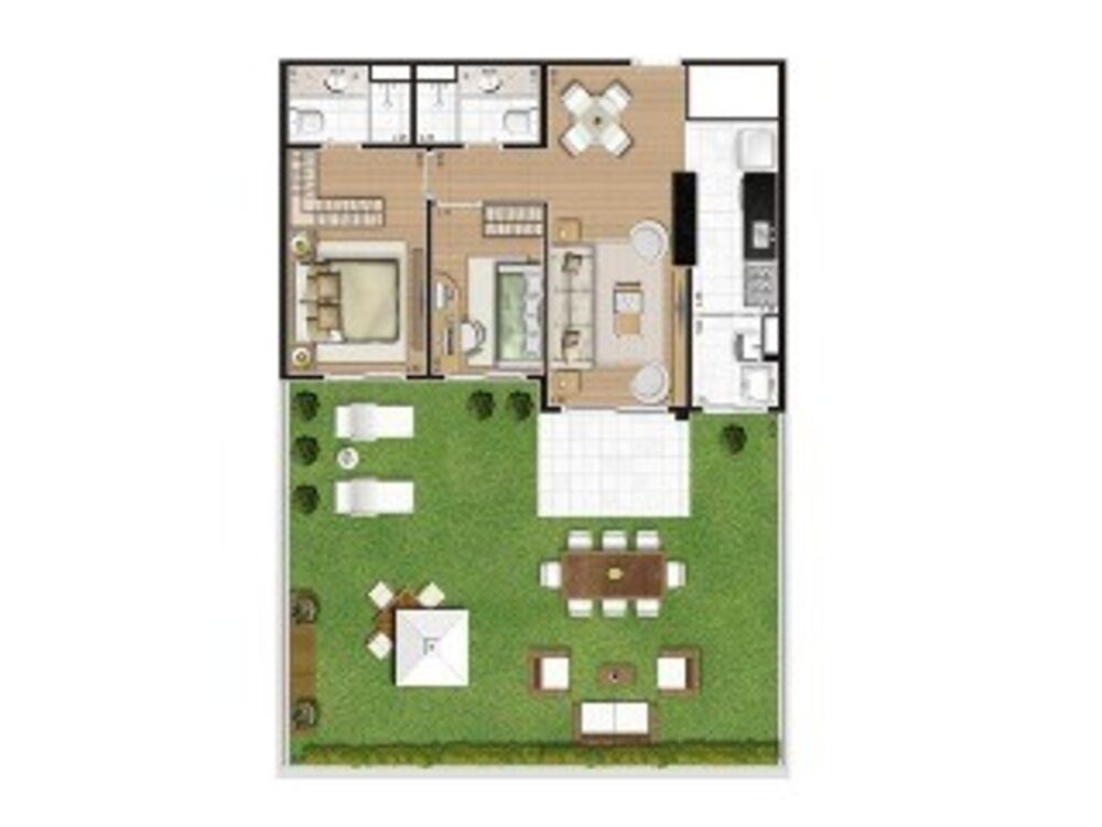 Apartamento à venda com 1 quarto, 61m² - Foto 16