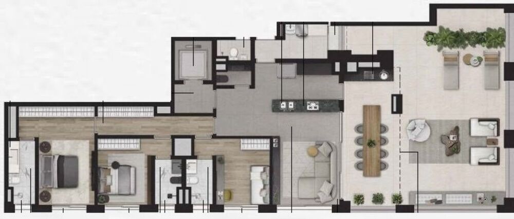 Apartamento, 2 quartos, 135 m² - Foto 14