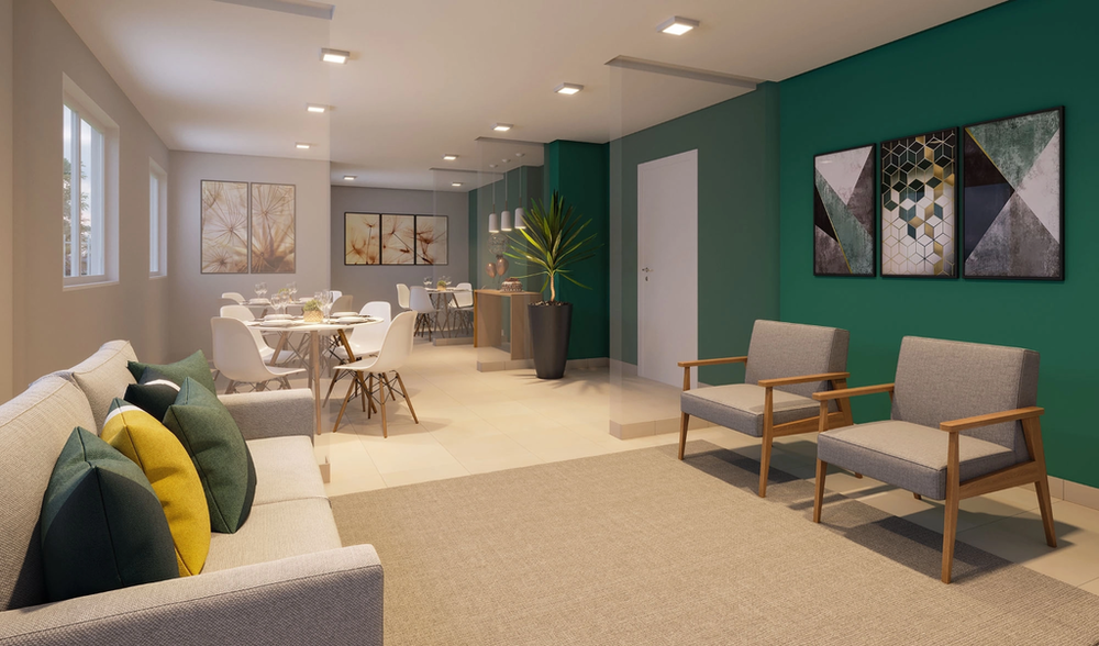 Apartamento, 2 quartos, 32 m² - Foto 2