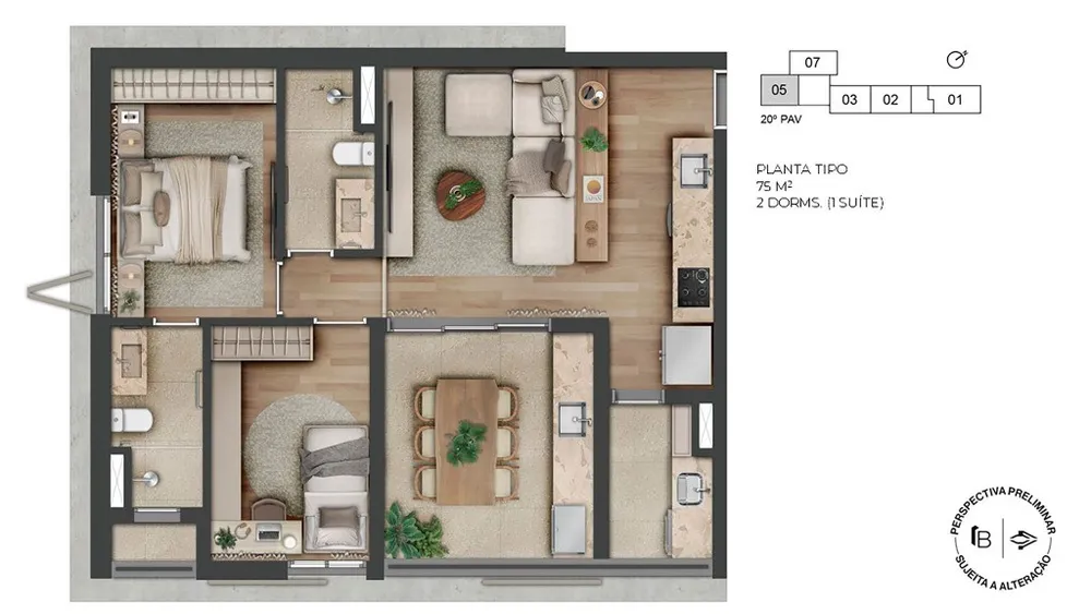Apartamento, 3 quartos, 121 m² - Foto 19