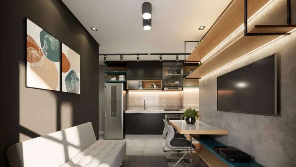 Apartamento, 2 quartos, 33 m² - Foto 3