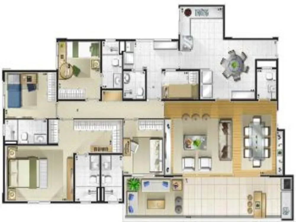 Apartamento, 3 quartos, 128 m² - Foto 4