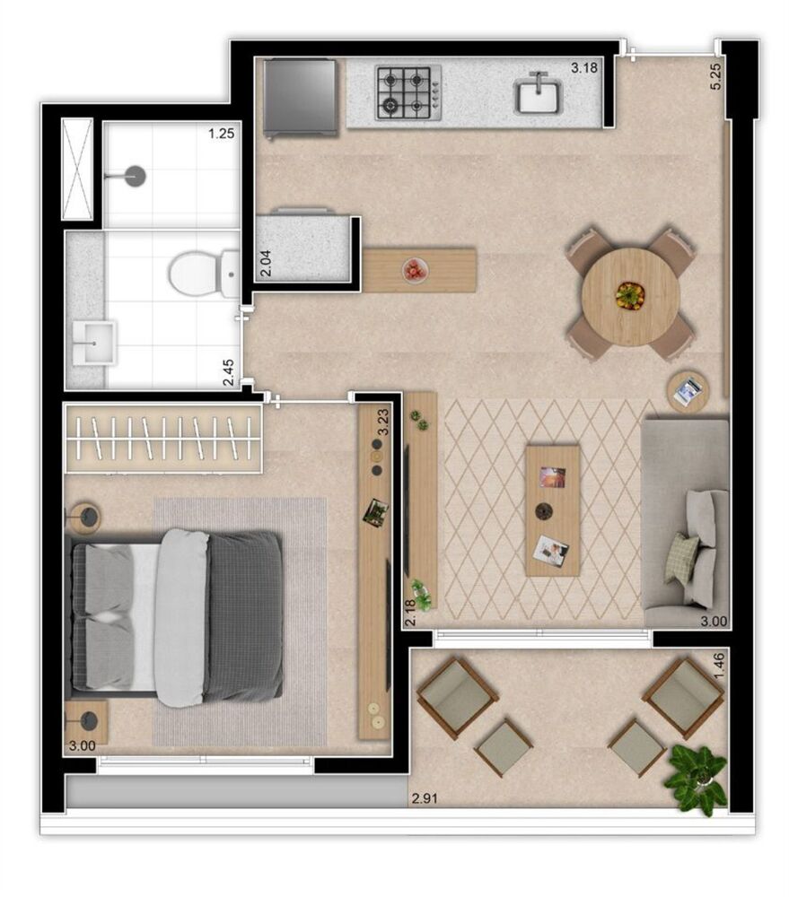 Loft, 61 m² - Foto 8