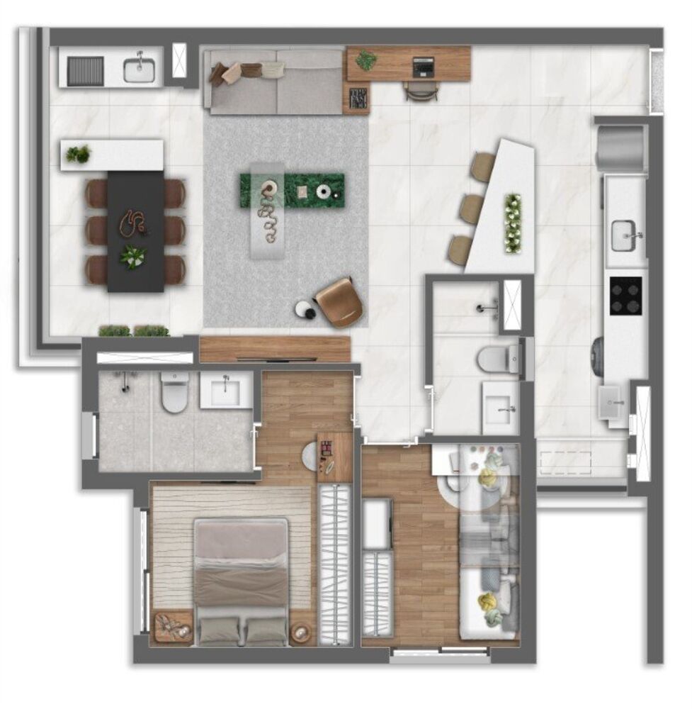 Apartamento, 2 quartos, 61 m² - Foto 20