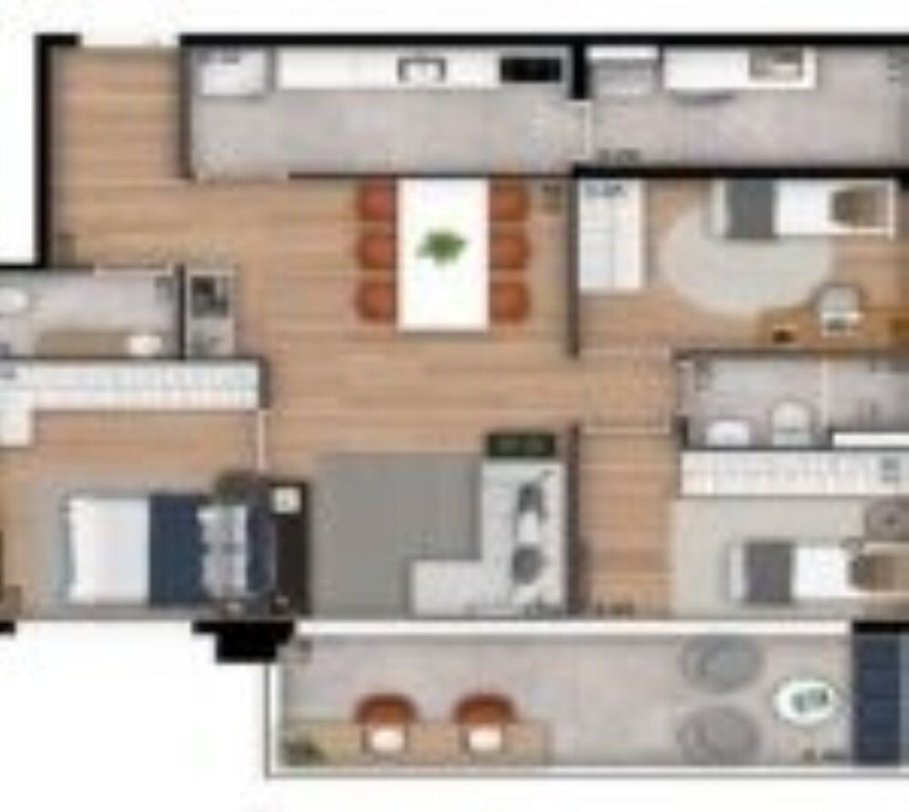Apartamento, 2 quartos, 68 m² - Foto 1