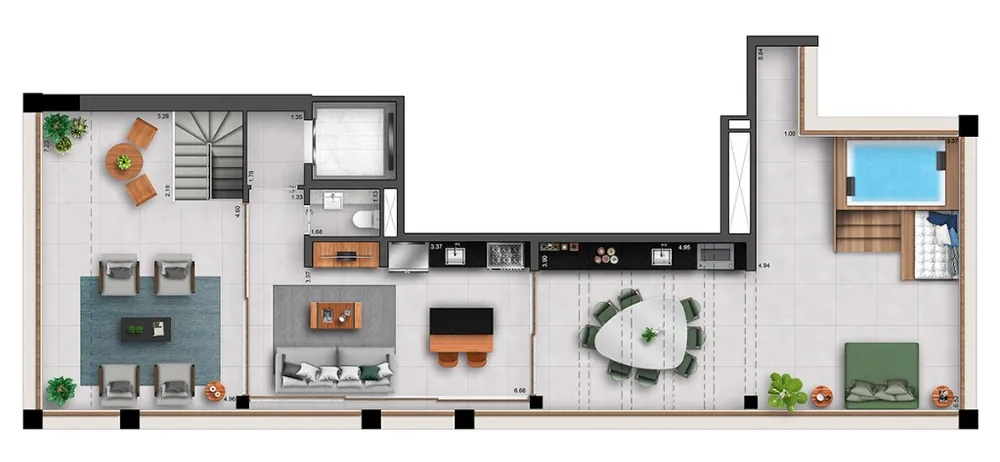 Apartamento, 3 quartos, 147 m² - Foto 8