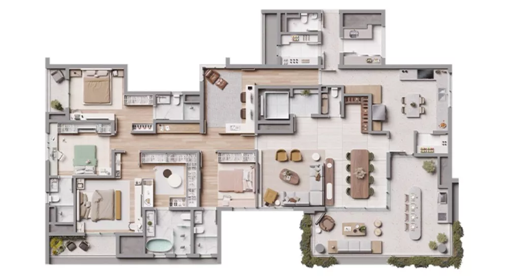 Apartamento, 4 quartos, 277 m² - Foto 23
