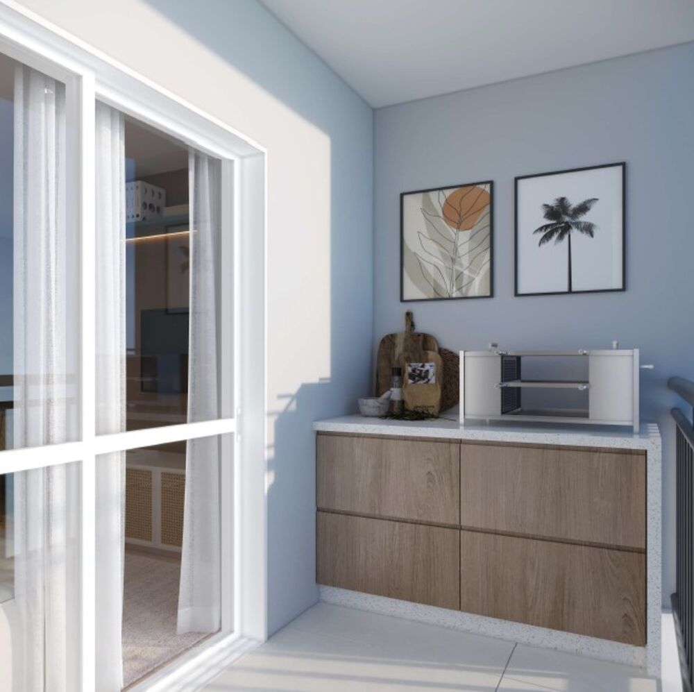 Apartamento à venda com 2 quartos, 46m² - Foto 3