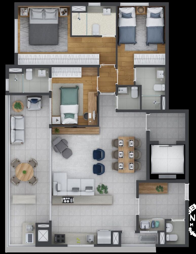 Apartamento, 3 quartos, 111 m² - Foto 20