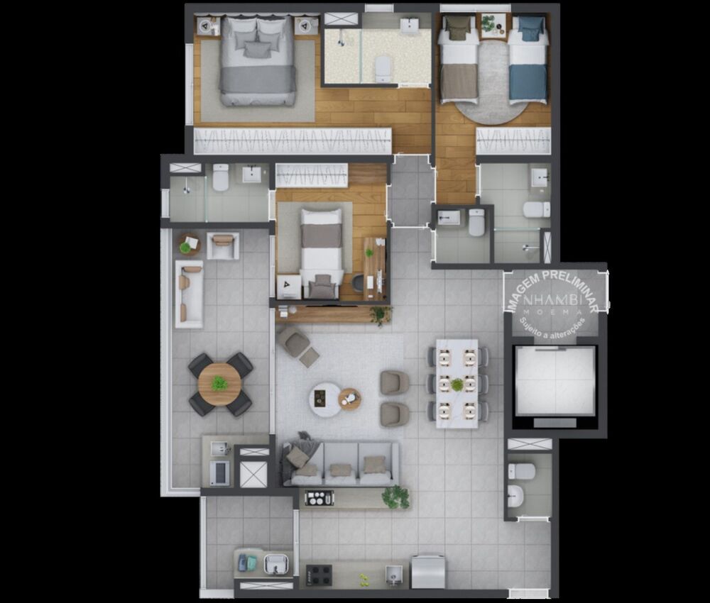 Apartamento, 3 quartos, 111 m² - Foto 12