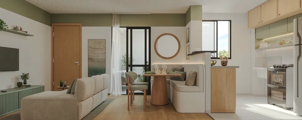 Apartamento, 2 quartos, 46 m² - Foto 2
