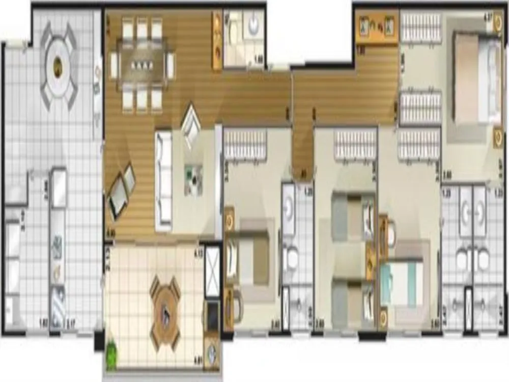 Apartamento, 3 quartos, 119 m² - Foto 7