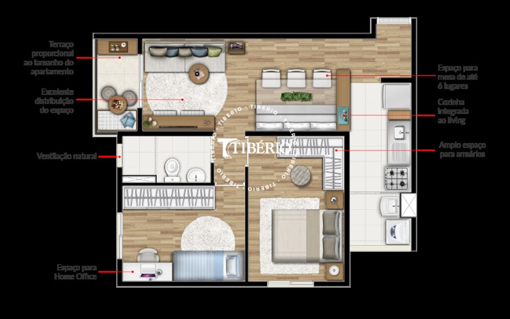Apartamento, 2 quartos, 51 m² - Foto 19