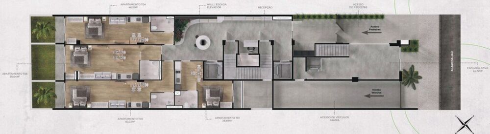 Apartamento, 1 quarto, 46 m² - Foto 7