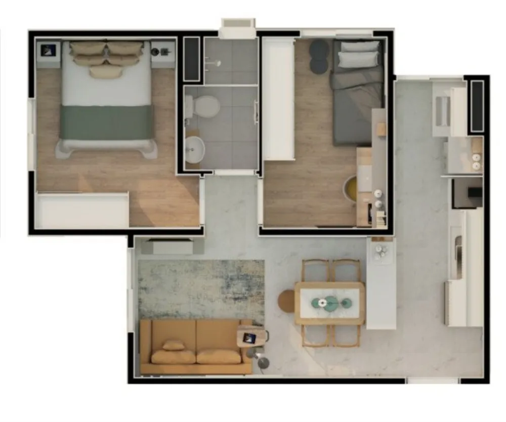 Apartamento, 2 quartos, 41 m² - Foto 15
