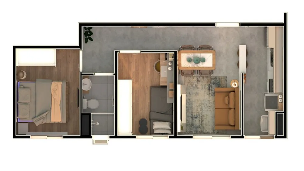 Apartamento, 2 quartos, 41 m² - Foto 16