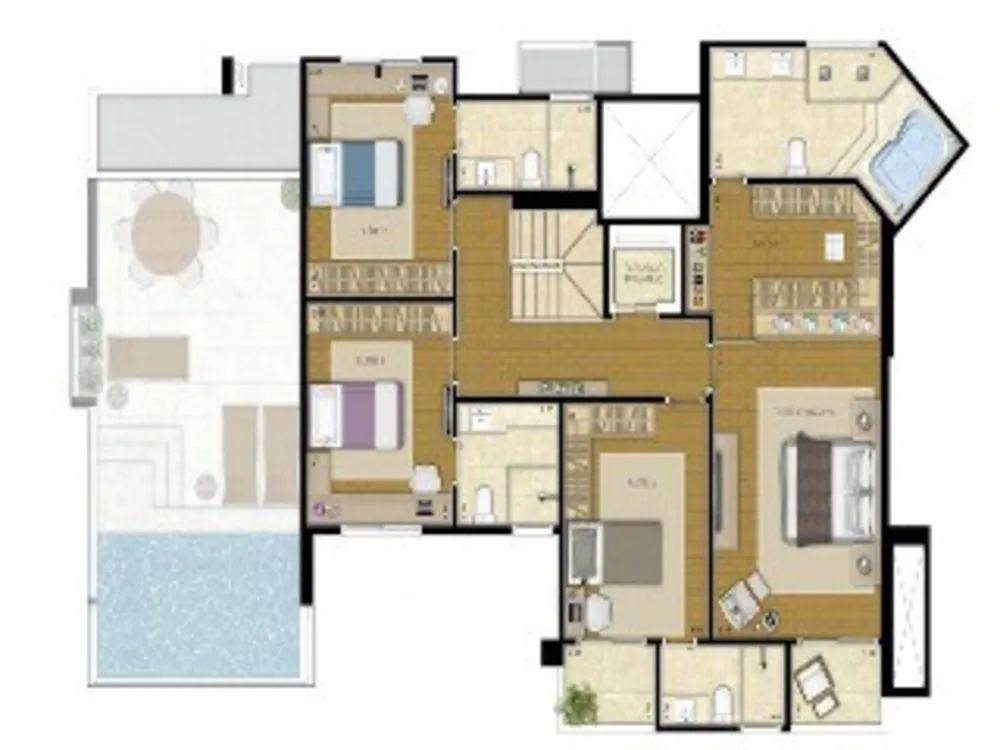 Apartamento, 3 quartos, 171 m² - Foto 4