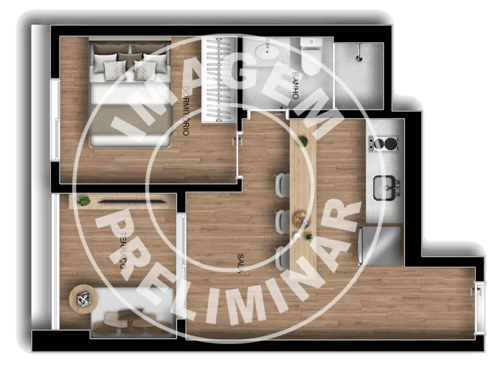Apartamento, 3 quartos, 90 m² - Foto 4