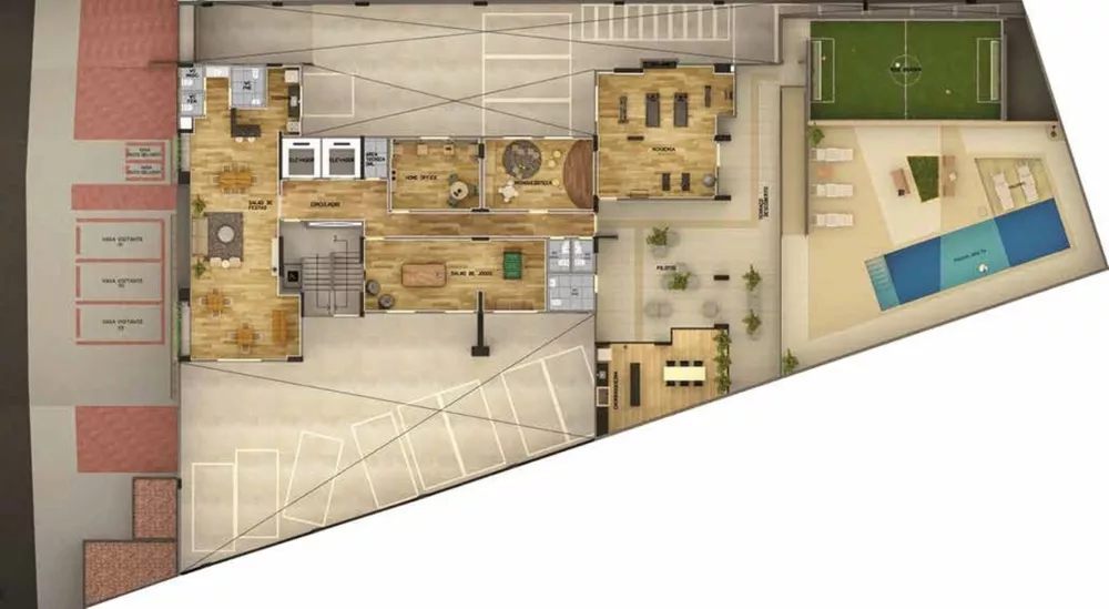 Apartamento, 2 quartos, 46 m² - Foto 9