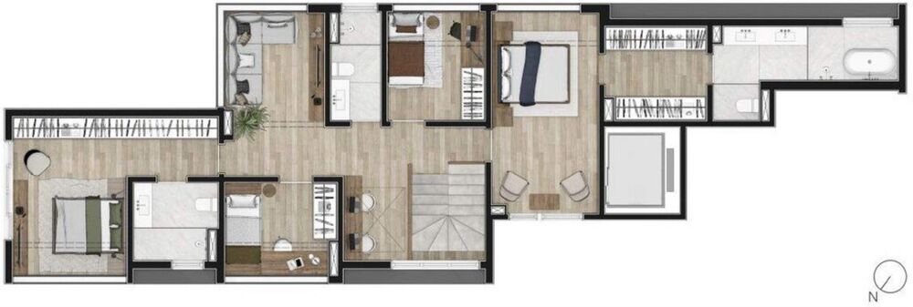 Apartamento, 3 quartos, 194 m² - Foto 10