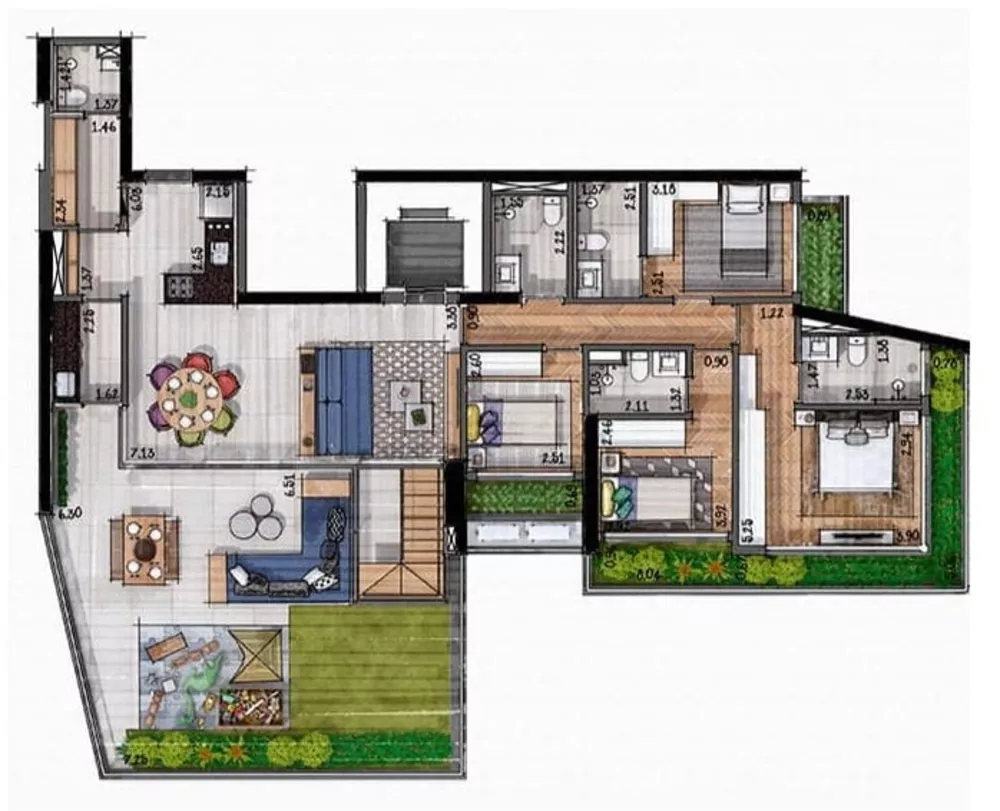 Apartamento, 4 quartos, 167 m² - Foto 36