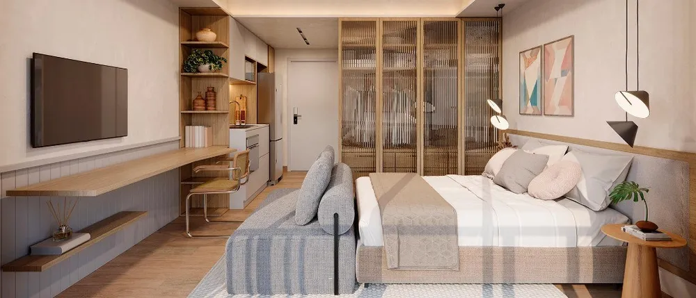 Apartamento, 1 quarto, 35 m² - Foto 5