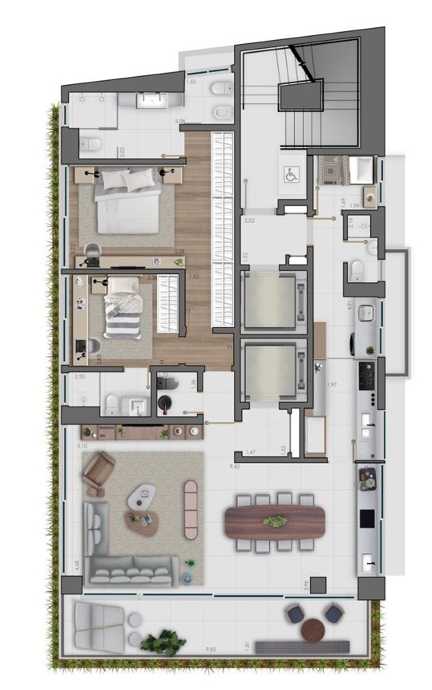 Cobertura, 3 quartos, 464 m² - Foto 17