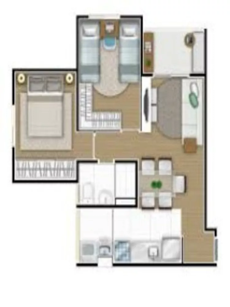 Apartamento à venda com 3 quartos, 63m² - Foto 12