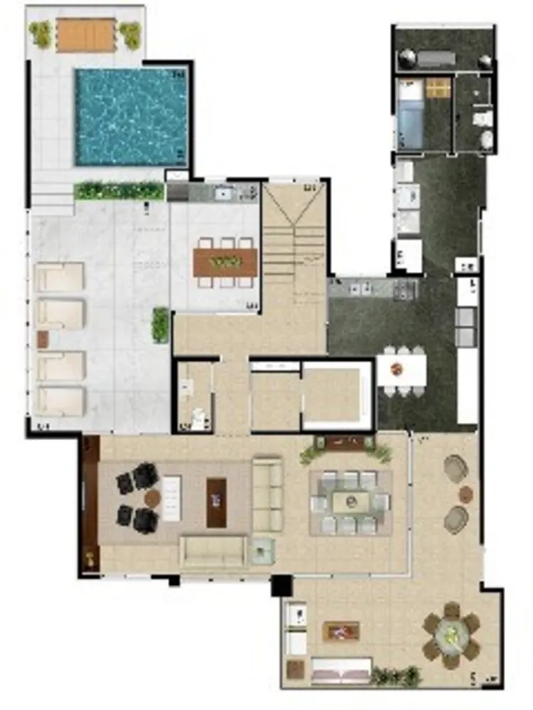 Apartamento, 3 quartos, 218 m² - Foto 4