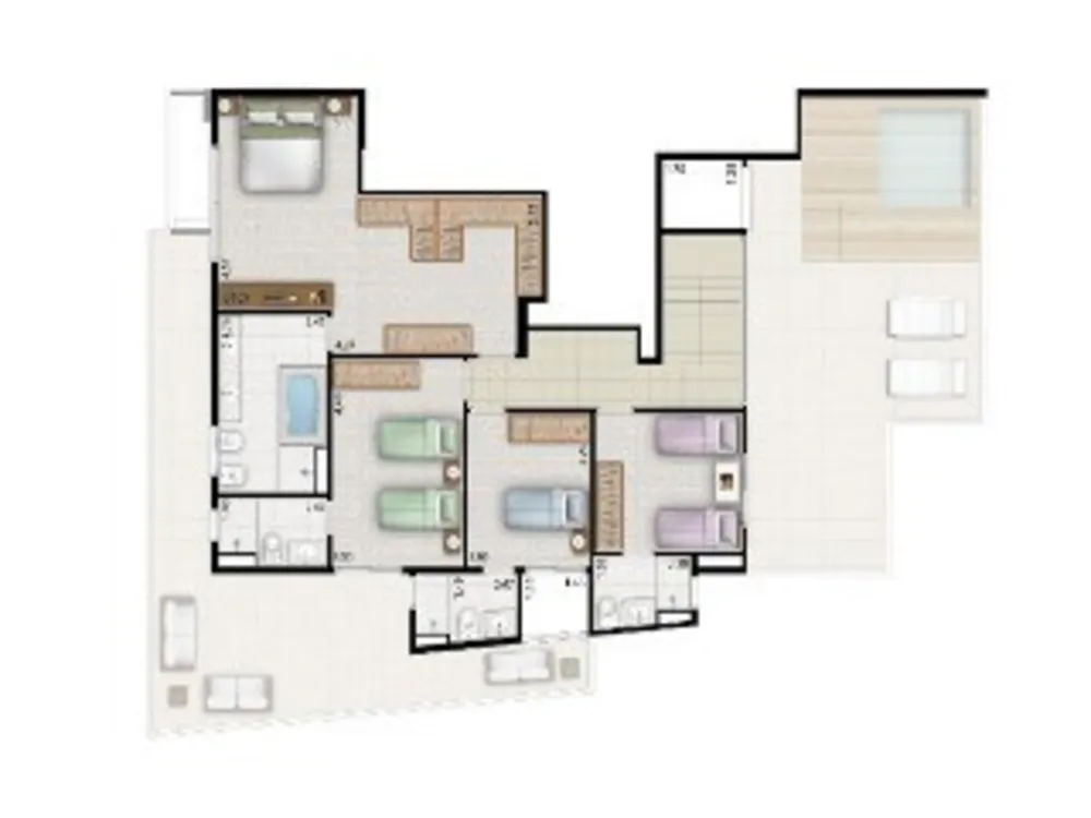 Apartamento, 3 quartos, 210 m² - Foto 4